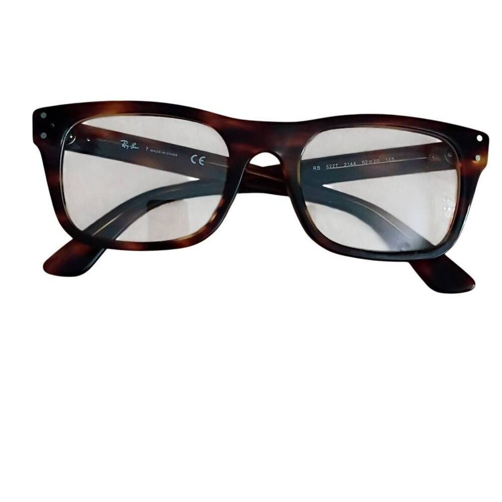 Rare Ray Ban Striped Havana Tortoise RB5227 Glasses